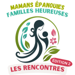 Logo des Rencontres Mamans Épanouies, Familles Heureuses